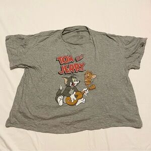 Tom and Jerry Graphic T-Shirt Women’s Oversized Size Large